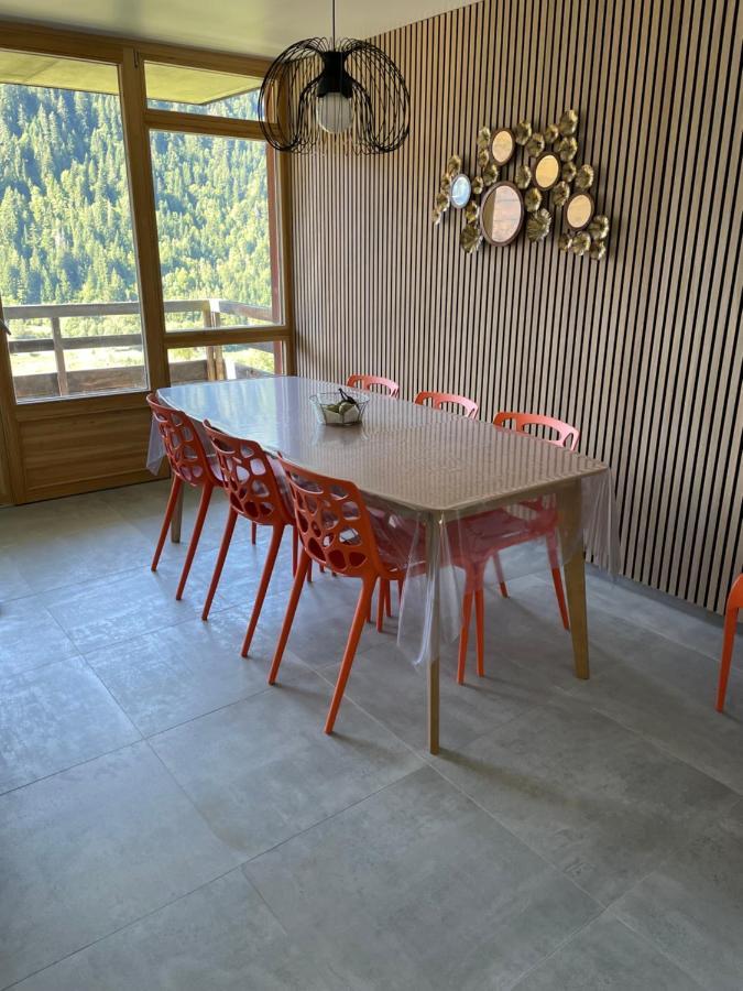 Charmant Appartement 3 Pieces - 6 Personnes Châtel Exterior foto