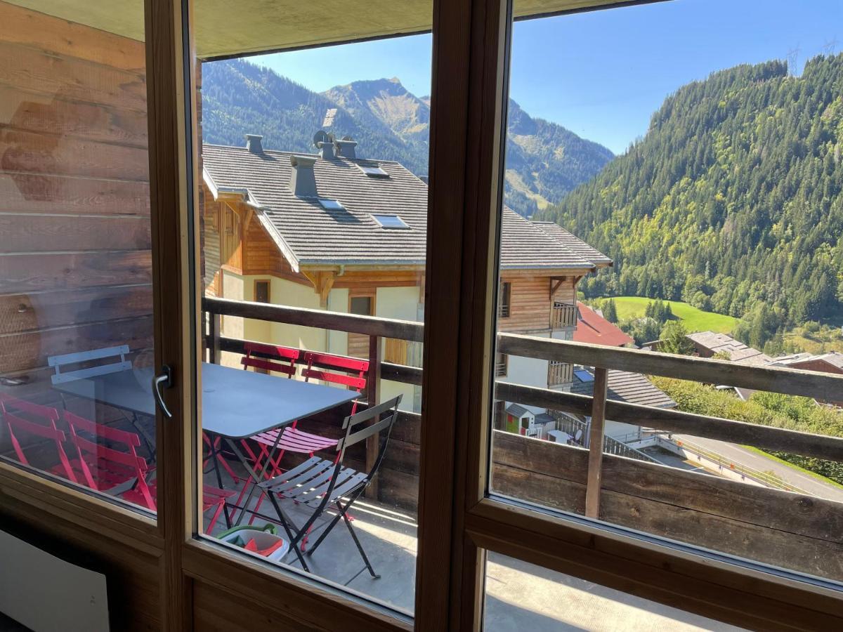 Charmant Appartement 3 Pieces - 6 Personnes Châtel Exterior foto